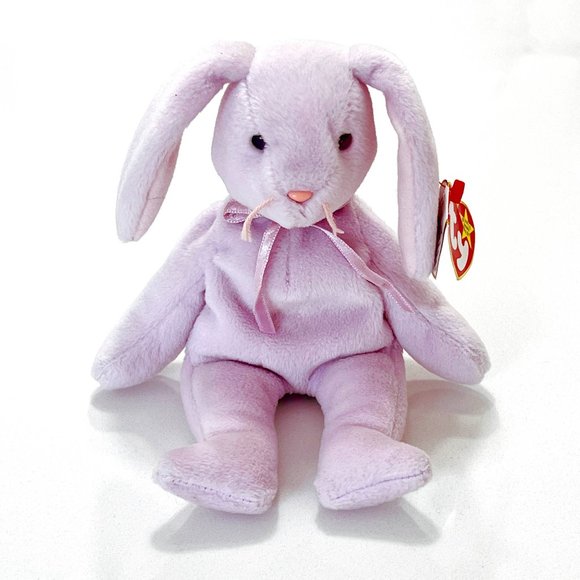 Ty Beanie Babies Collection Floppity Bunny Rabbit Plush Stuffed Toy 5-28-96 - Picture 2 of 7